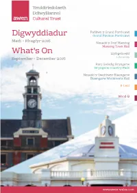 Digwyddiadur What's On