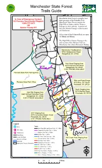 Manchester State Forest Trails Guide
