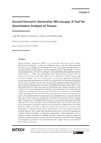Second Harmonic Generation Microscopy: a Tool for Quantitative Analysis of Tissues