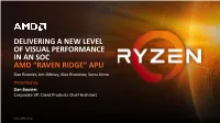 AMD Raven Ridge