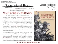Monster Portraits Investigates the Concept of the Monstrous Through a Mesmerizing Combination of Words and Images