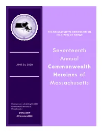 Commonwealth Heroines of Massachusetts