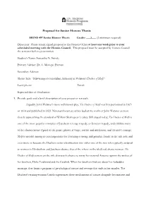 Proposal-Third/Final Draft