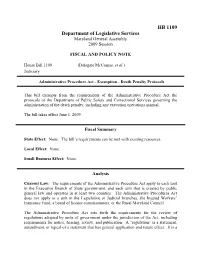 2009 Regular Session
