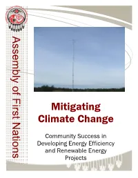 Assembly of First Nations Mitigating Climate Change