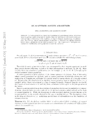 On Scattered Convex Geometries