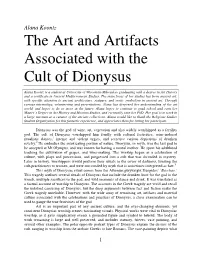 The Art and Artifacts Associated with the Cult of Dionysus
