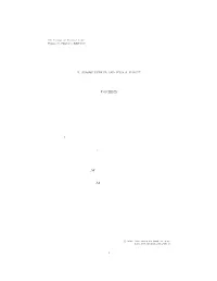 BARWISE: INFINITARY LOGIC and ADMISSIBLE SETS Contents 0