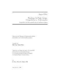 Jürgen Ecker Functions on Finite Groups. Compatibility Vs