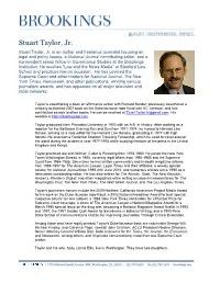 Stuart Taylor, Jr