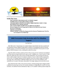 Suncoast Weather Observer