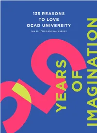 Years of Making,” This Anniversary Edition of Toolbox Celebrated Fabrication, Studio- Based Education and the Commitment of Our Studio Technicians