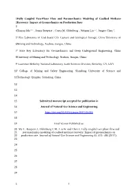 Fully Coupled Two-Phase Flow and Poromechanics Modeling Of