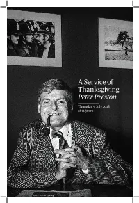Peter Preston