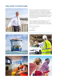 Welcome to Wightlink