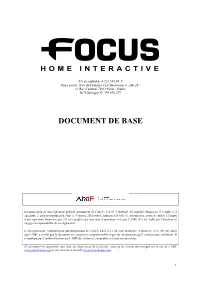 Document De Base