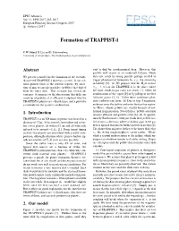 Formation of TRAPPIST-1