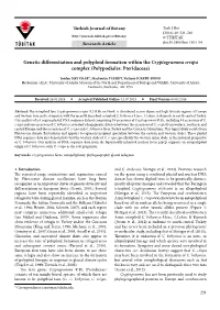 Genetic Differentiation and Polyploid Formation Within the Cryptogramma Crispa Complex (Polypodiales: Pteridaceae)