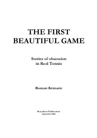 The First Beautiful Game