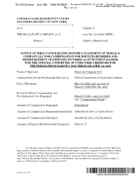 THE Mcclatchy COMPANY, Et Al., : Case No