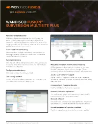 Wandisco Fusion® Subversion Multisite Plus