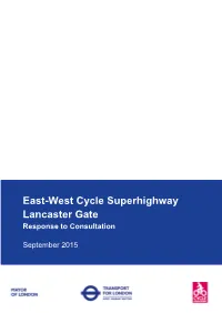 Consultation Report