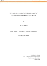 The Paradoxical Co-Existence of Submissiveness and Subversiveness in the Theology of Yu-Ming