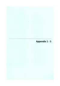 Appendix 1 - 5 Appendix 1 - Questionnaire for Colleges