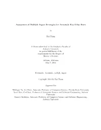 Assessment of Multiple Ingest Strategies for Accumulo Key-Value Store