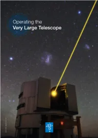 Operating the Very Large Telescope
