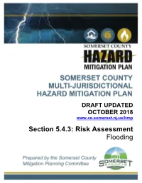 Section 5.4.3: Risk Assessment Flooding