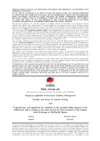 Acquisition Circular
