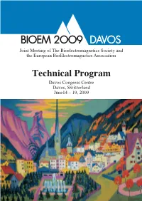 Bioem2009: Technical Program Committee