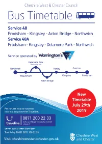 Bus Timetable