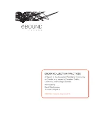 Ebook Collection Practices