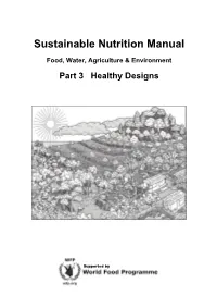 Sustainable Nutrition Manual Part 3