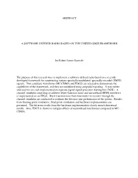 Abstract a Software-Defined Radio Based on the Unified