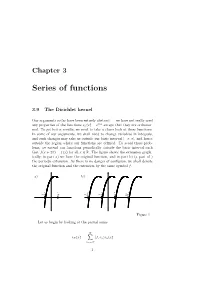 Series of Functions