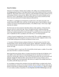About the Syllabus Welcome to the Alterity