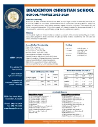 Bradenton Christian School Profile