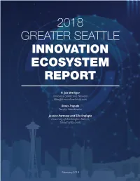 Greater Seattle Innovation Ecosystem Report