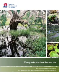Macquarie Marshes Ramsar Site