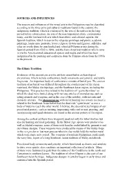 SOURCES and INFLUENCES the Sources and Influences of The