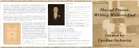 Marcel Proust: Angled Or “L” Shape) from Notebooks and Recycled Galley Proofs of the “Original” Second Volume Dating Newspaper Clipping, Signed