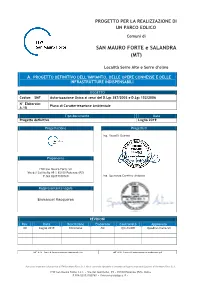 SAN MAURO FORTE E SALANDRA (MT)