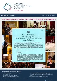 NEWSLETTER No