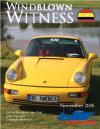 November 2006 Spring Mountain Time Trial SDR Concours Coronado Historics ©2006 Porsche Cars North America, Inc
