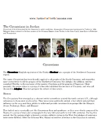 The Circassians in Jordan Circassians