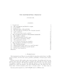 The Isoperimetric Problem