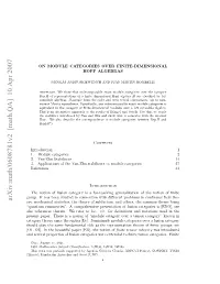 Arxiv:Math/0608781V2 [Math.QA] 10 Apr 2007 Lorfrne Hri.W Ee to Refer We Fus Therein